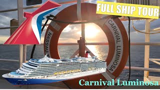 [4K] Cruise Ship Tour | Carnival Luminosa - Complete Ship Walkthrough 2026