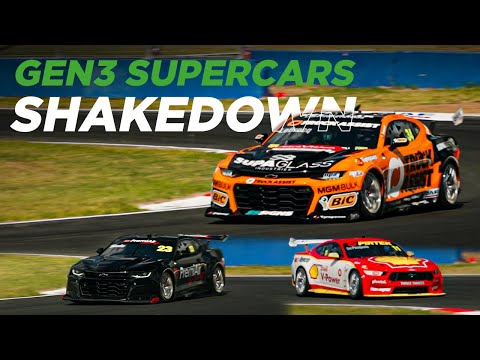GEN3 Supercars Shakedown at Queensland Raceway | Sights & Sounds