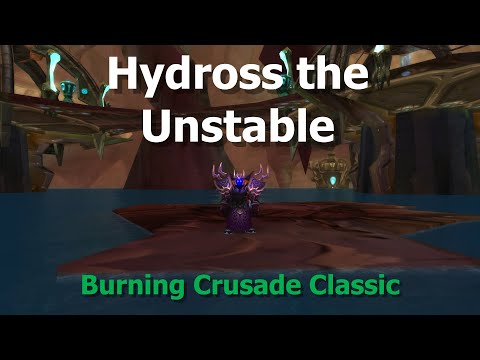 Hydross the Unstable--Serpentshrine Cavern--Orc Warlock--TBC Classic