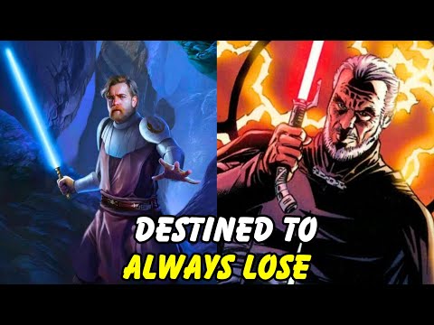 Why Count Dooku Was The Only Sith Lord Obi Wan Could Never Beat