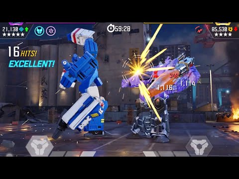 Soundwave vs Galvatron AM D100 — Transformers: Forged to Fight