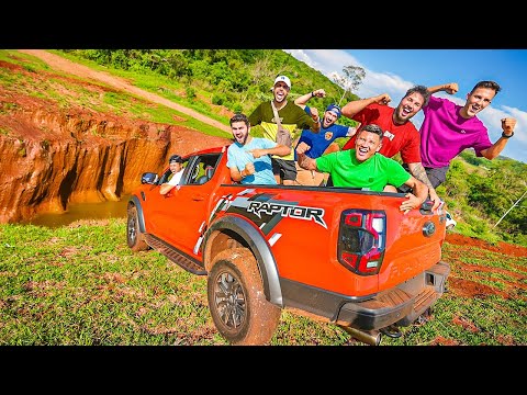 MORRO DO DESAFIO COM A MINHA NOVA CAMIONETE RAPTOR !