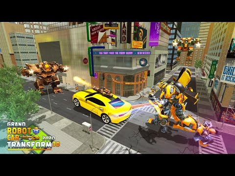 GRAND ROBOT CAR TRANSFORM 3D GAME // GAME PLAY // STYLIZED // ACTION // ADVENTURE