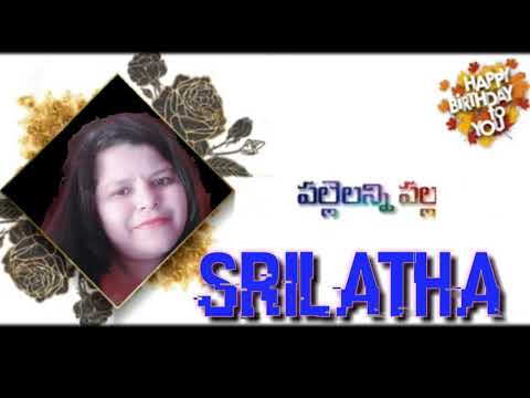 Srilatha Happy Birthday to you