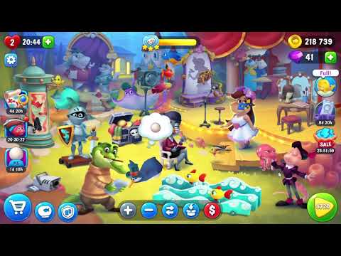 Fishdom 6720 Level - 16 moves - NO BooSTERS