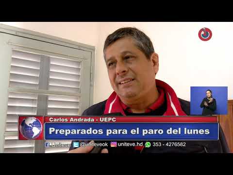 Voces antes del paro general - Carlos Andrada, UEPC