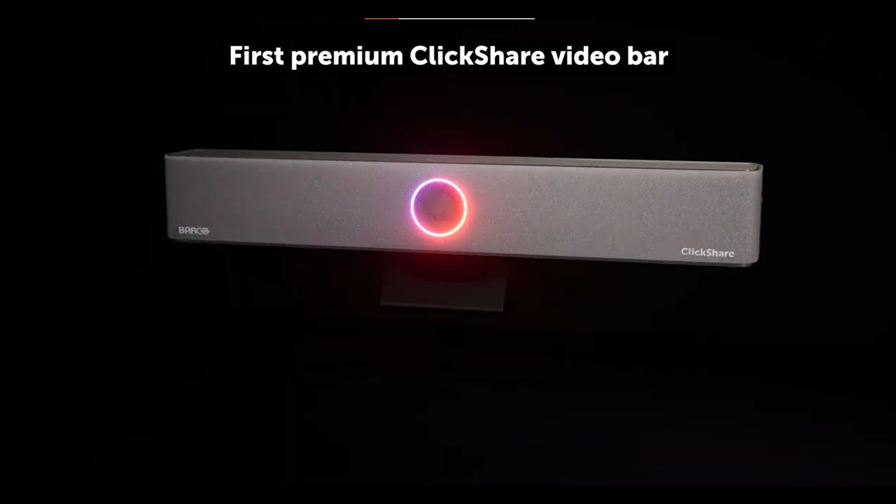 Barco ClickShare Bar Pro mit 2 Buttons