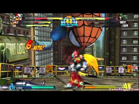 Marvel vs Capcom 3: Fate of Two Worlds (Mike "Mayor of Earth" Haggar, Arthur, Zero Pt. 1/2)