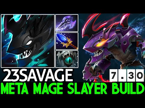 23SAVAGE [Slark] New Meta Mage Slayer Build Pro Gameplay Dota 2