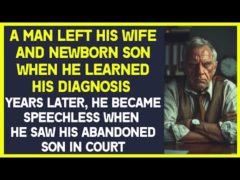 A man abandoned his wife and his sick newborn son. Years later, he became speechless in court.