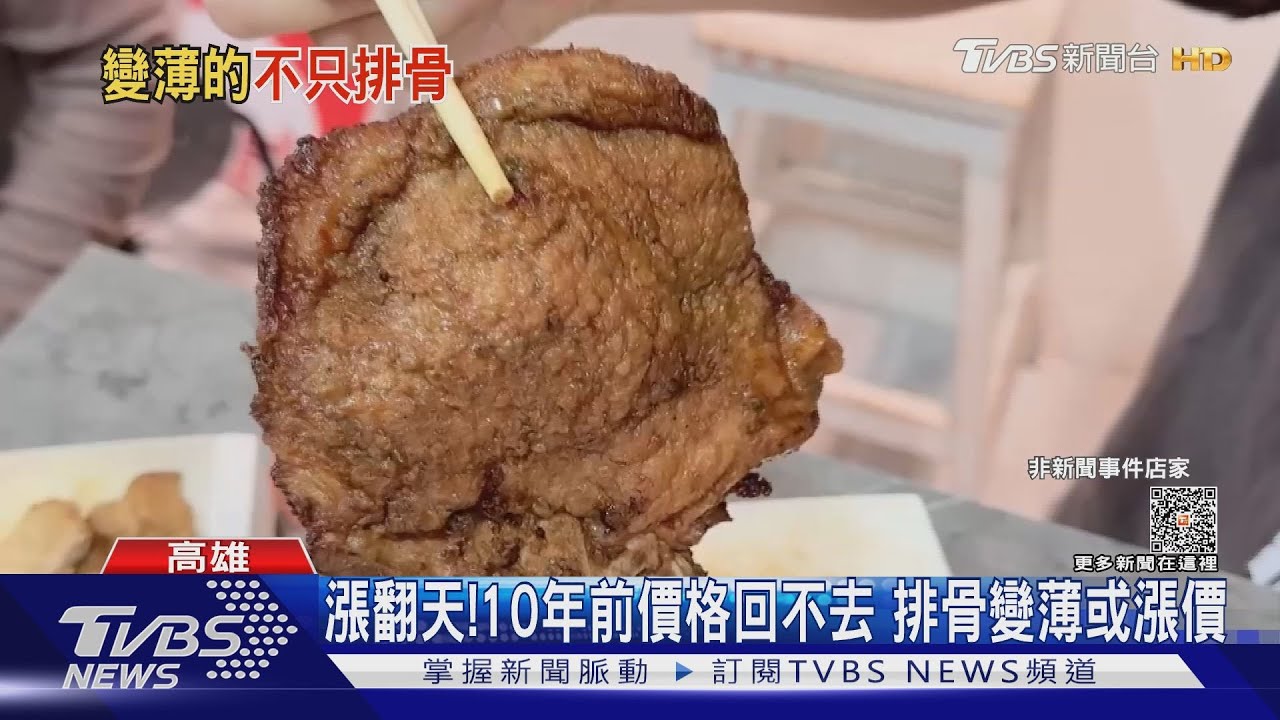排骨變薄了!質詢物價 主計長:委員身材好的原因