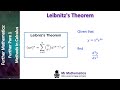 Leibnitz S Theorem Mr Mathematics