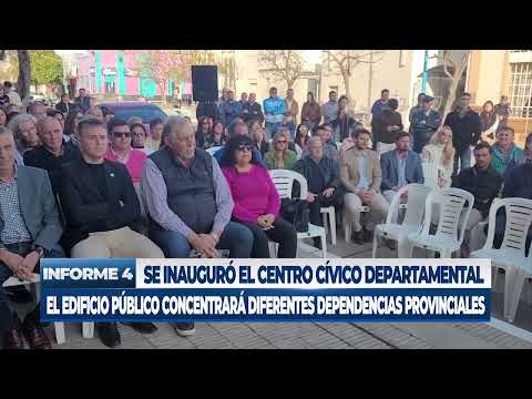El Gobierno Provincial inauguró en San Cristóbal el Centro Cívico Departamental