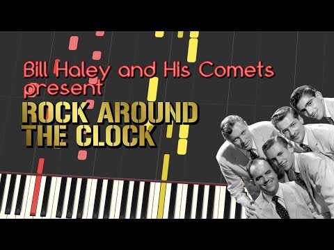 Rock Around the Clock - Bill Haley piano tutorial