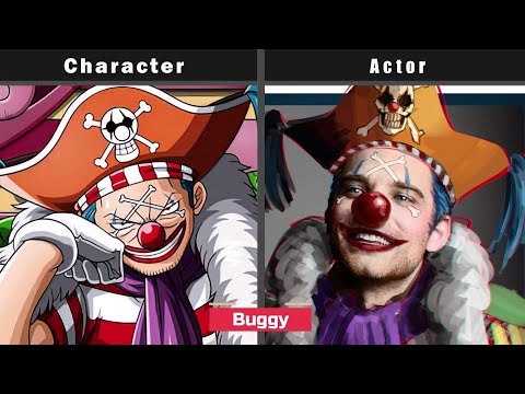 One Piece Live Action Characters Compared to the Anime