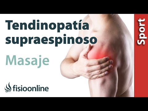 CÓMO hacer un masaje para la TENDINOPATIA de SUPRAESPINOSO en deportistas