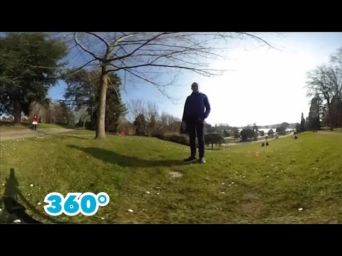 Vidéo sphérique 360° degrés Ricoh Theta S : Parc Floral de la Beaujoire à Nantes en France Video