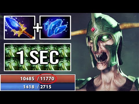 WTF 1 SEC DECAY +530 STR Scepter + Shard Undying Raid Boss 12.000 HP Delete All Heroes 7.29 Dota 2