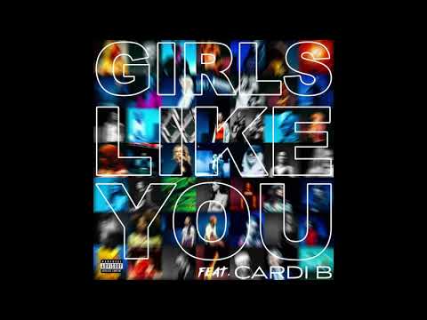 Maroon 5 - Girls Like You feat. Cardi B (Audio)