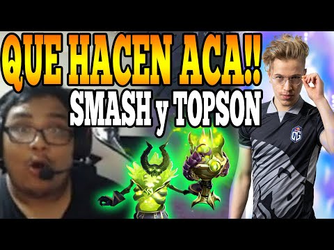 EPICA PARTIDA!! SMASH se SORPRENDE al TOCARLE con OG.TOPSON