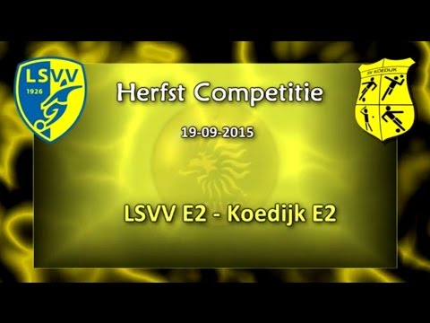 LSVV E2 - Koedijk E2 (19 september 2015)