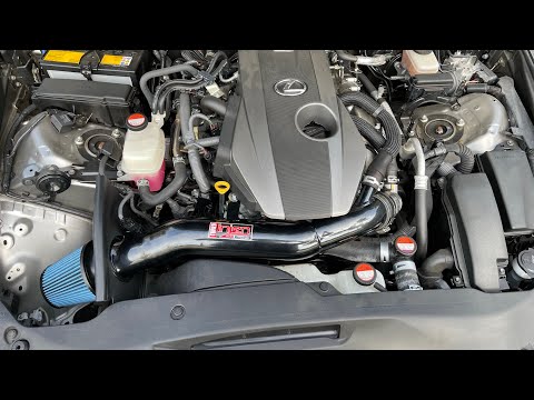 2016 Lexus IS200t Injen Cold Air Intake (Turbo Sounds)
