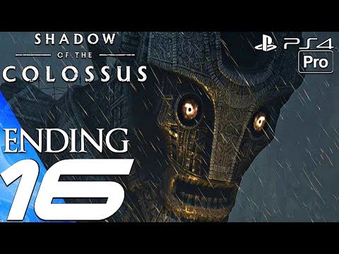 Shadow of The Colossus Remake - Gameplay Walkthrough Part 16 - Ending & Malus Final Boss (PS4 PRO)