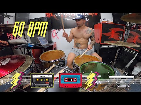 REDOBLE LINEAL fácil y PODEROSO 6 - POWER BEAT / Clases de batería - Deivhook