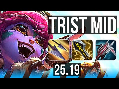TRISTANA vs KASSADIN (MID) | 17/0/3, Legendary | EUW Master | 25.19