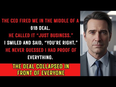 Corporate Betrayal Story: The CEO Fired Me by Email During a $1B Merger #revengestories #audiostory