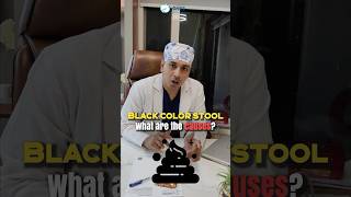 What causes black coloured stool | Dr Aditya Kulkarni #dradityakulkarni #oasisclinic #shorts