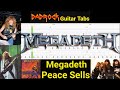 Peace Sells - Megadeth - Guitar + Bass TABS Lesson
