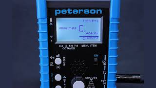 Video thumbnail for Peterson Tuner V-SAM - photos by AccordionTuners