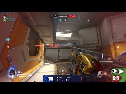 [Clip] 좀 긁힌 파도우 / Pine popping off on Widow