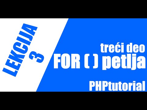 PHP osnove - lekcija broj 3 - promenljive - treci deo