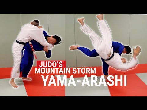 This Is Technically Its Own Judo Throw - Yama Arashi — judo technique demonstration