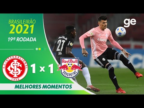 Gols e lances de Internacional x Red Bull Bragantino