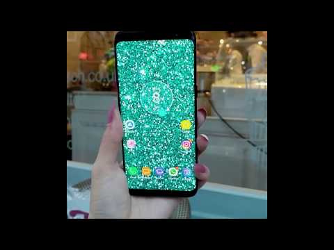 Glitzy - Real Glitter Live Wallpaper Video