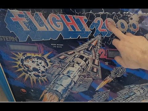 I pick up a Stern Flight 2000 Pinball machine & some updates in Shenaniganderland