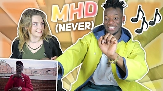 RÉACTION À MHD - AFRO TRAP Part.8 (Never) !