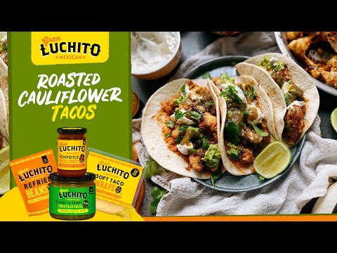 How To Make Roasted Cauliflower Vegan Tacos - Healthy Mexican Food At Its Best!