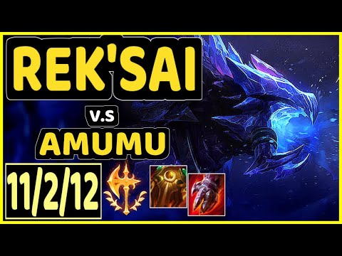 DOUBTFULL (REK'SAI) vs AMUMU - 11/2/12 KDA JUNGLE GAMEPLAY - NA Ranked GRANDMASTER
