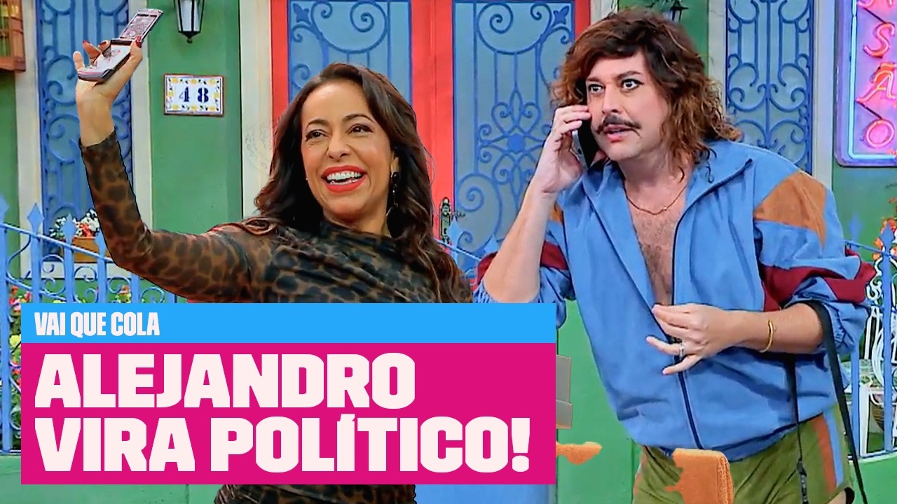 Alejandro VIROU POLÍTICO: MELHORES MOMENTOS do EPISÓDIO 5! | Vai que Cola | Temporada 14 | Multishow