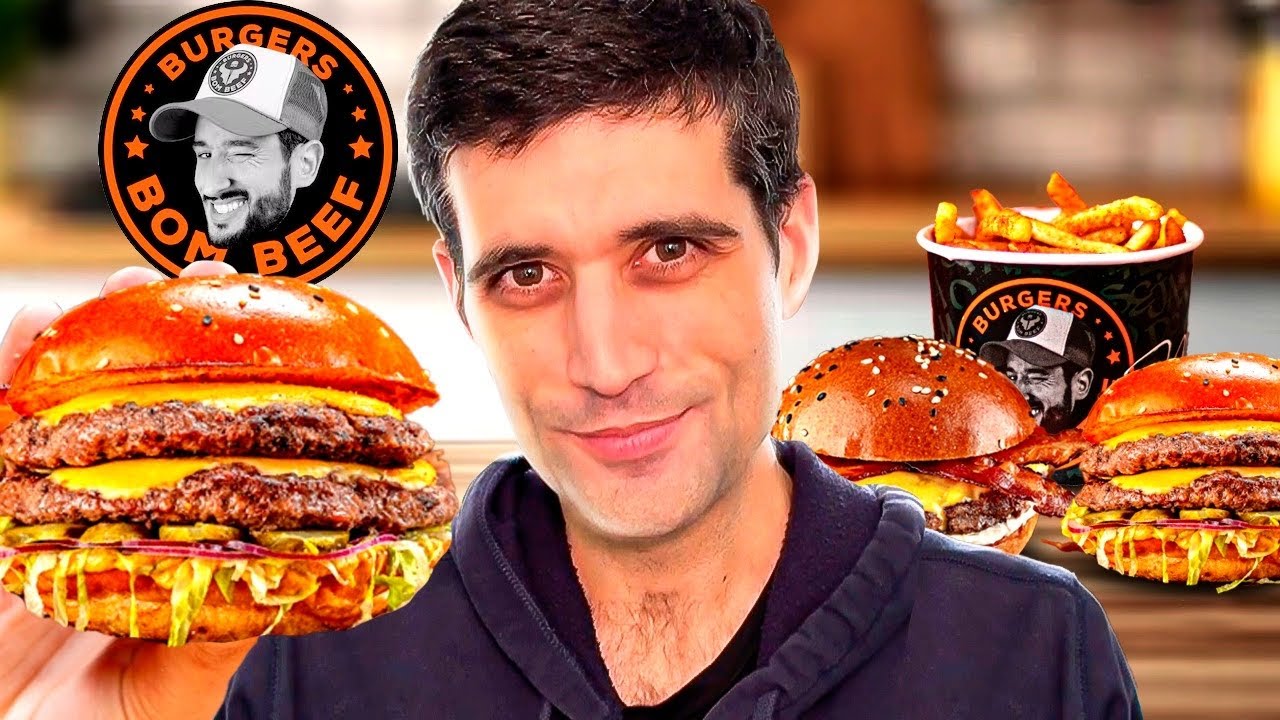 NETÃO BOM BEEF BURGUER, pedi TODOS os itens do cardápio