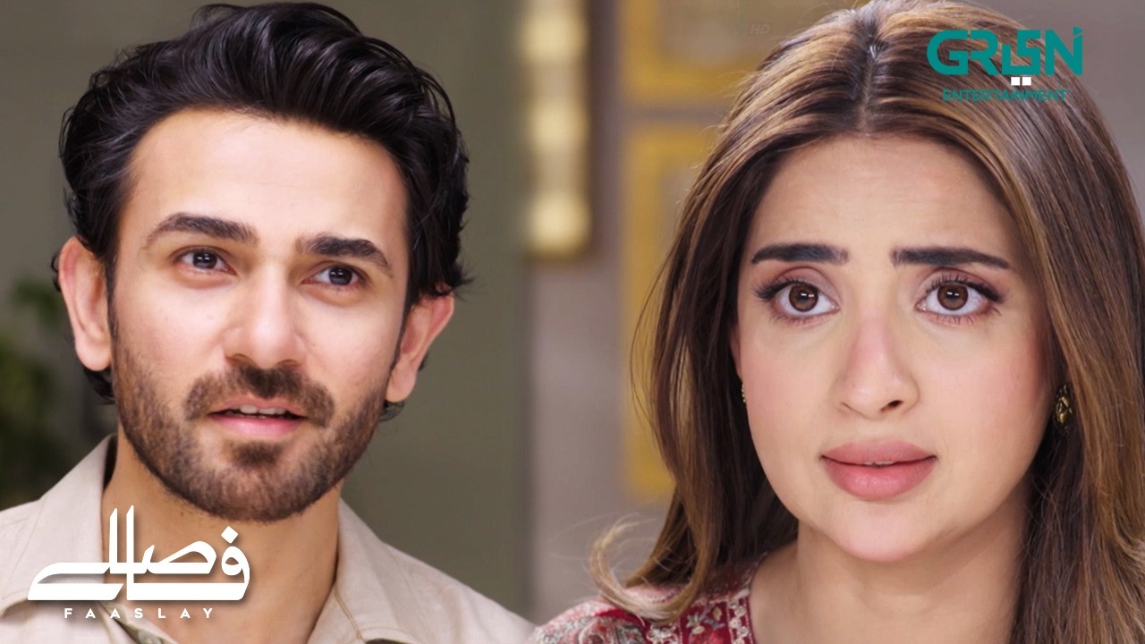 Timepass Karne Ke Liye Kuch Aur Nahi Mila | Faaslay | Ali Ansari - Saboor Aly | Green TV