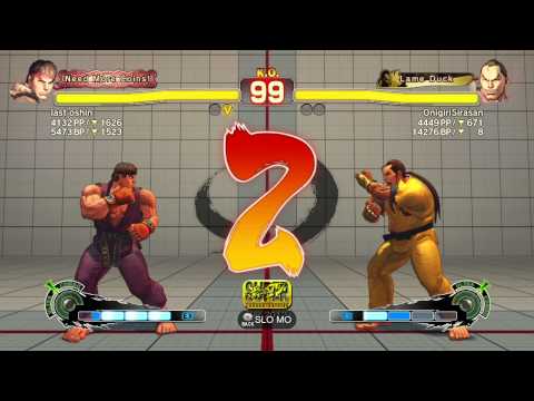 SSFIVAE:  Ryu (last oshin) vs. Dan (Onigirl Sirasan) HD