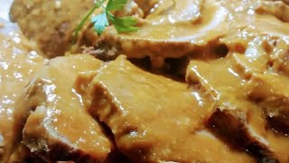Receta de Redondo de ternera en su jugo en olla rápida *comida tradicional saludable.