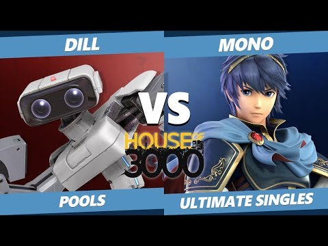 Smash Ultimate Tournament - Dill (ROB) Vs. Mono (Marth) SSBU Xeno 176 Pools