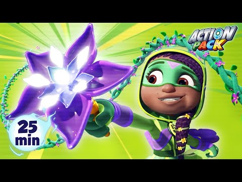 Treena Saves The City!!! | Action Pack | Adventure Cartoon for Kids