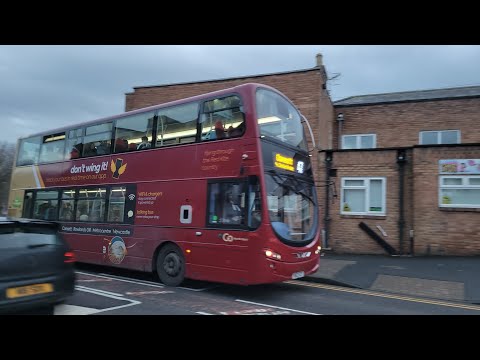 Red Kite Ranger 47 to Consett - Go North East 6045 - NK12 GCV